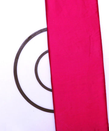 Fuschia Colour Plain Satin Fabric